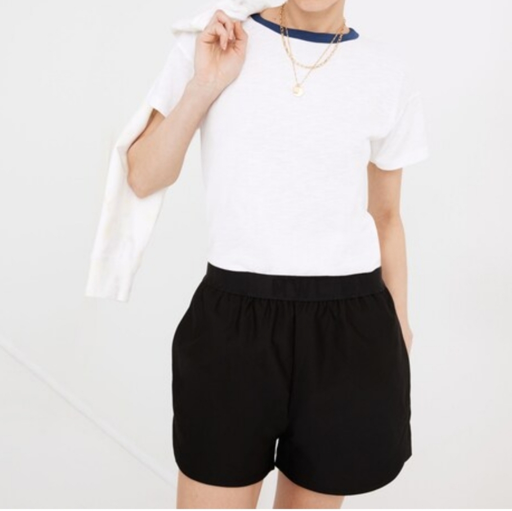 Nwt- Madewell Always Pull-on Shorts Large